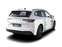 Weiss Gebraucht 2024 Skoda Enyaq iV SportLine SUV | 54.798 €