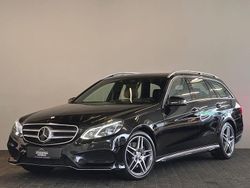 Schwarz Gebraucht 2016 Mercedes E350 AMG line Kombi | 22.290 € (Fairer Preis)