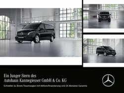 Schwarz Gebraucht 2022 Mercedes V220 Edition Van / Kleinbus | 44.990 € (Guter Preis)