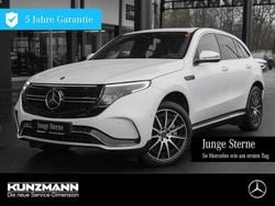 Manufaktur opalithweiß bright Gebraucht 2022 Mercedes EQC400 AMG line SUV | 39.269 € (Fairer Preis)
