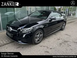 Unilack schwarz Gebraucht 2020 Mercedes C400 AMG Cabrio | 39.900 € (Fairer Preis)