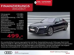 Mythosschwarz metallic Gebraucht 2021 Audi A8 Ambiente Limousine | 55.980 € (Superpreis)