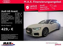 Gletscherweiß metallic (metallic) Gebraucht 2022 Audi A6 S-Line Kombi | 41.989 € (Guter Preis)