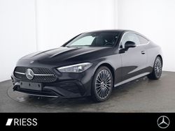 Metalliclack obsidianschwarz Gebraucht 2024 Mercedes CLE220 AMG Coupé | 55.400 € (Fairer Preis)