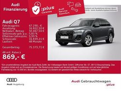 Grau Gebraucht 2025 Audi Q7 S-Line SUV | 67.290 € (Superpreis)