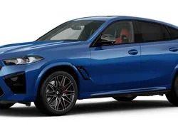 Blau Gebraucht 2024 BMW X6 M Comfort Edition SUV | 128.545 € (Fairer Preis)