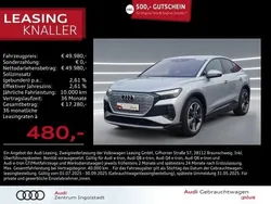 Florettsilber metallic Gebraucht 2023 Audi Q4 Sportback e-tron Ambiente SUV | 49.980 € (Fairer Preis)
