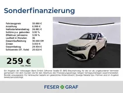 Pure white Gebraucht 2023 VW Tiguan R-line SUV | 33.880 € (Fairer Preis)