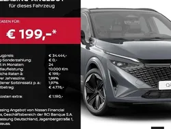 Grau Neu 2025 Nissan Qashqai SUV | 34.444 € (Guter Preis)
