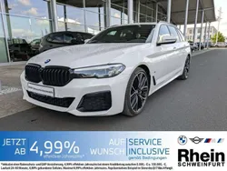 Alpinweiss uni Gebraucht 2022 BMW 530 M Sport Kombi | 45.850 € (Teuer)