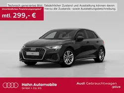 Schwarz Gebraucht 2022 Audi A3 Sportback S-Line Limousine | 27.930 € (Fairer Preis)