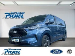 Blau(metallic) Gebraucht 2024 Ford Tourneo Custom Titanium Van / Kleinbus | 51.650 € (Teuer)