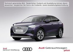 Violett Gebraucht 2025 Audi Q4 Sportback e-tron Advanced SUV | 44.690 €