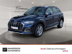 Blau (navarrablau metallic) Gebraucht 2021 Audi Q5 Advanced Plus SUV | 29.880 € (Guter Preis)