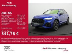Ultrablau metallic Gebraucht 2022 Audi Q5 S-Line SUV | 38.310 € (Superpreis)