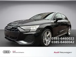 Black metallic Neu 2025 Audi A3 Sportback S-Line Limousine | 50.100 €