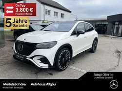 Manufaktur diamantweiß bright Gebraucht 2024 Mercedes EQE500 AMG SUV | 79.660 € (Fairer Preis)