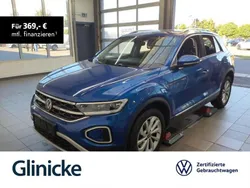 Ravennablau met. Gebraucht 2022 VW T-Roc Style SUV | 26.833 € (Fairer Preis)
