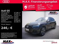 Mythosschwarz metallic Gebraucht 2024 Audi Q5 Ambiente SUV | 47.389 € (Fairer Preis)