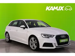 Weiß Gebraucht 2019 Audi A3 Sportback S-Line Limousine | 23.890 € (Etwas zu teuer)