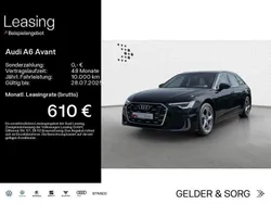 Mythosschwarz metallic Gebraucht 2024 Audi A6 S-Line Kombi | 58.480 €