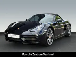 Tiefschwarzmetallic (metallic) Gebraucht 2024 Porsche Boxster Cabrio | 102.850 € (Etwas zu teuer)