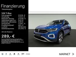 Blau Neu 2025 VW T-Roc Life SUV | 31.516 € (Etwas zu teuer)