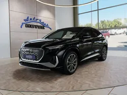 Mythosschwarz metallic Gebraucht 2023 Audi Q4 Sportback e-tron S-Line SUV | 39.909 € (Fairer Preis)