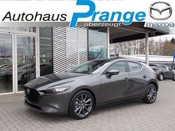 Machine gray Gebraucht 2024 Mazda 3 Exclusive-Line Limousine | 28.485 € (Fairer Preis)