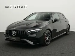 Schwarz Gebraucht 2024 Mercedes A35 AMG AMG line Limousine | 49.990 € (Teuer)
