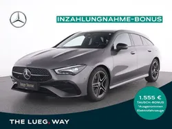 Metalliclack mountaingrau Gebraucht 2024 Mercedes CLA200 Shooting Brake AMG Kombi | 35.485 € (Fairer Preis)