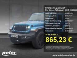 Hydro blue Gebraucht 2024 Jeep Wrangler Sahara SUV | 68.490 € (Teuer)