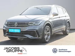 Grau Gebraucht 2022 VW Tiguan Allspace R-line SUV | 38.430 € (Guter Preis)