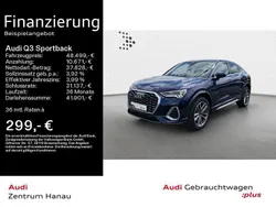 Navarrablau metallic Gebraucht 2024 Audi Q3 Sportback S-Line SUV | 47.459 € (Fairer Preis)