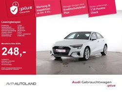 Weiß Gebraucht 2024 Audi A3 Advanced Plus Limousine | 29.970 € (Fairer Preis)