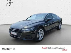 Mythosschwarz metallic Gebraucht 2022 Audi A7 S-Line Kleinwagen | 49.890 € (Teuer)