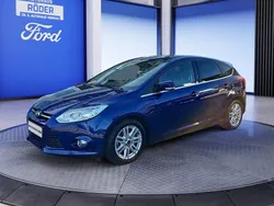 Indicblau metallic Gebraucht 2014 Ford Focus Titanium Limousine | 6.990 € (Fairer Preis)