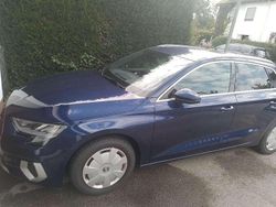 Blau Gebraucht 2022 Audi A3 Sportback Advanced Kleinwagen | 20.000 € (Superpreis)