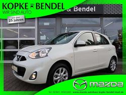 White pearl metallic (metallic) Gebraucht 2017 Nissan Micra Acenta Kleinwagen | 9.970 € (Fairer Preis)