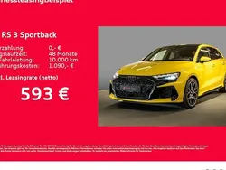 Gelb Neu 2025 Audi RS3 Sportback Ambiente Kleinwagen | 66.111 €