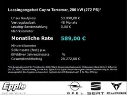 Schwarz Neu 2026 Cupra Terramar VZ SUV | 53.990 € (Etwas zu teuer)