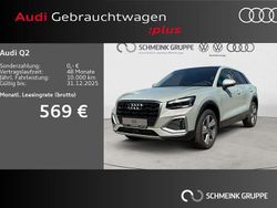 Tausilber metallic Gebraucht 2025 Audi Q2 Advanced Plus SUV | 46.480 €