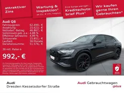 Mythosschwarz metallic Gebraucht 2022 Audi Q8 Ambiente SUV | 62.490 € (Guter Preis)