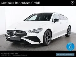 Unilack polarweiß Gebraucht 2024 Mercedes CLA200 Shooting Brake AMG Kombi | 39.666 € (Teuer)