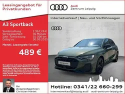 Distriktgrün metallic Gebraucht 2025 Audi A3 Sportback e-tron S-Line Limousine | 44.650 €