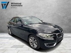 Schwarz Gebraucht 2016 BMW 220 Luxury Line Coupé | 15.999 € (Superpreis)