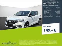 Arktisweiß Neu 2025 Dacia Sandero Journey Kleinwagen | 17.670 € (Fairer Preis)