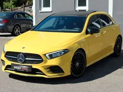Gelb Gebraucht 2020 Mercedes A180 AMG line Limousine | 26.490 € (Etwas zu teuer)
