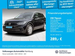 Deep black perleffekt (metallic) Gebraucht 2022 VW Tiguan Active SUV | 28.440 € (Guter Preis)