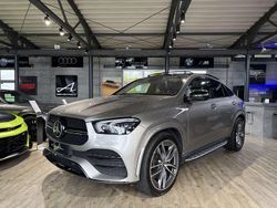 Mojavesilber metalliclack Gebraucht 2021 Mercedes GLE350 AMG line Coupé | 69.990 € (Fairer Preis)